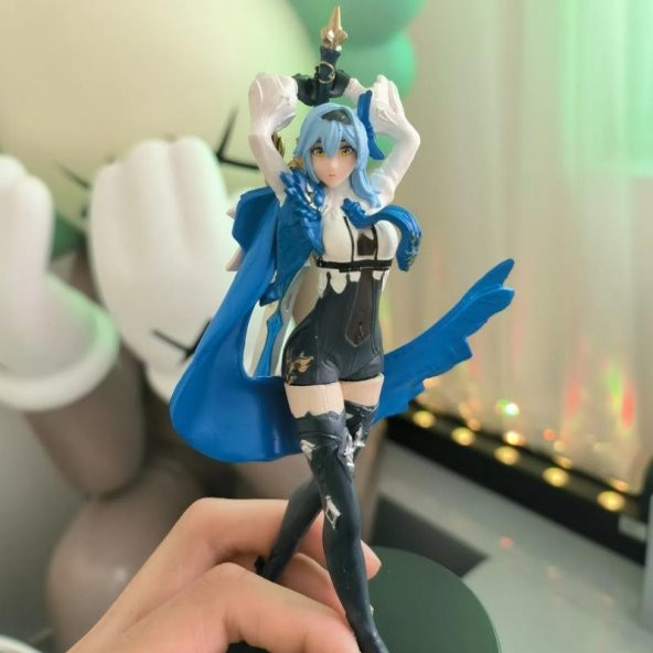 Anime Genshin Impact Ganyu Karakter Figür Oyuncak Biblo 18 cm - 3