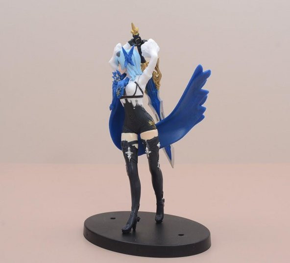 Anime Genshin Impact Ganyu Karakter Figür Oyuncak Biblo 18 cm - 6