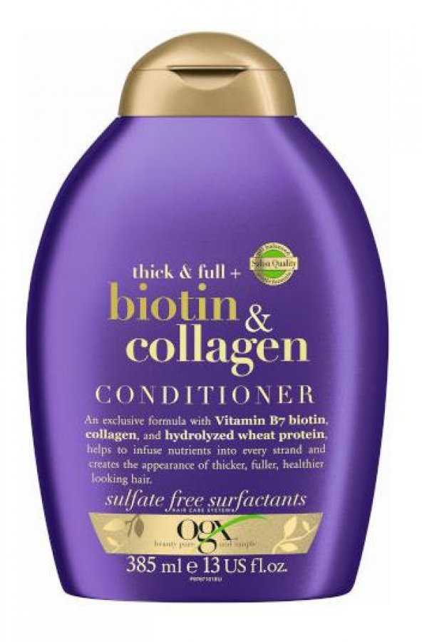 OGX Biotin & Collagen Saç Bakım Kremi 385 ml