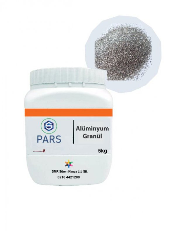 Pars Alüminyum Granül(800-1000 mikron)-5kg