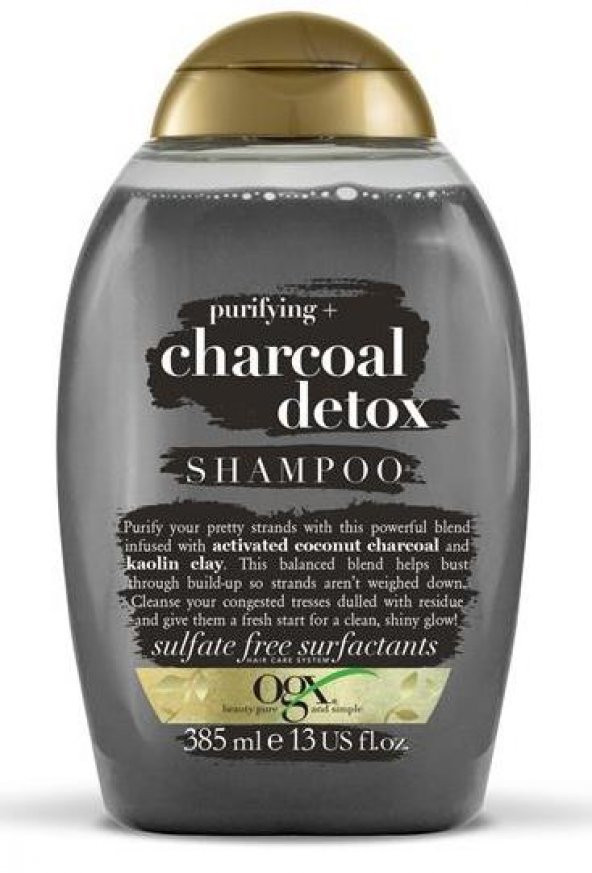 Ogx Charcoal Detox Şampuan 385 ml