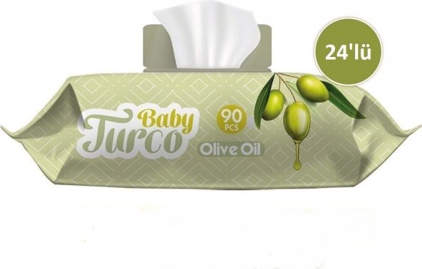 Baby Turco Zeytinyağlı 24lü Paket