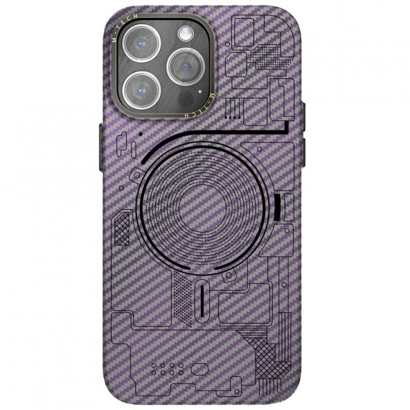 Apple Iphone 14 Pro koruma Kılıfı Mor.Metal kamera koruma çerçeveli,14 pro Dayanıklı Kapak Kılıf Mor