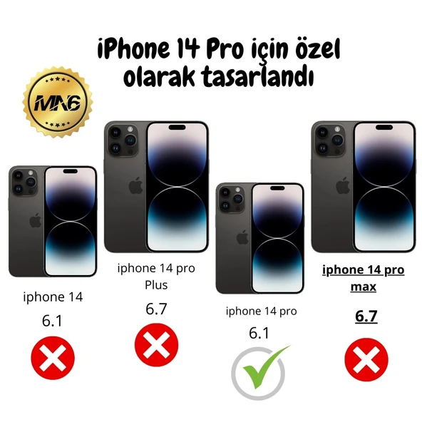Apple Iphone 14 Pro koruma Kılıfı Mor.Metal kamera koruma çerçeveli,14 pro Dayanıklı Kapak Kılıf Mor - 4