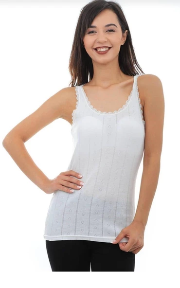 TUTKU 0201 BAYAN JAKARLI KALIN ASKILI ATLET 12 ADET - Resim 3