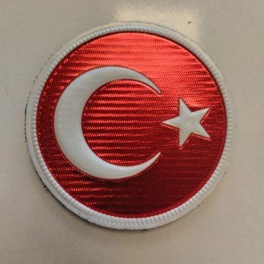 Hakiki Deri Üzüerine Pack İsleme Cırtlı Arma - 10