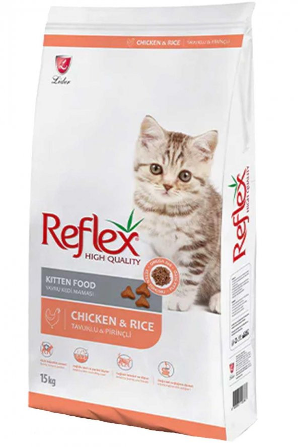 Reflex Tavuklu Kitten Yavru Kedi Maması 2 kg