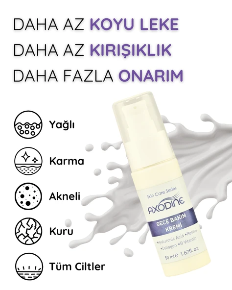 Axodine Gece Bakım Kremi 50 ML