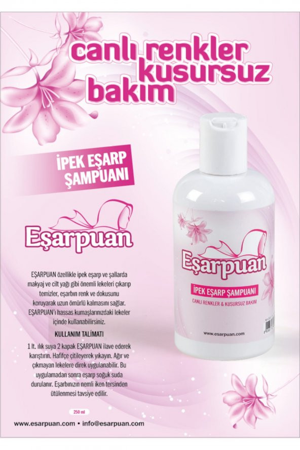 Ipek Şal Eşarp Şampuanı 250ml - 2