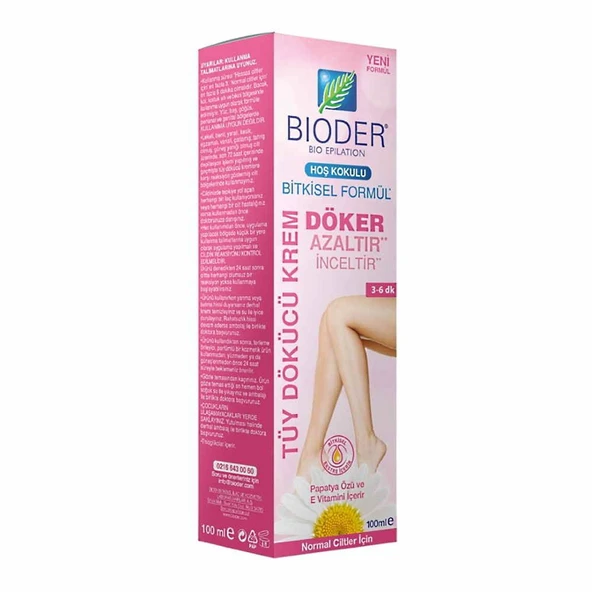 Bioder Tüy Dökücü Krem Normal Cilt 100ml ürün görseli