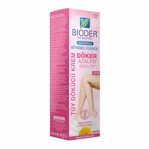 Bioder Tüy Dökücü Krem Normal Cilt 100ml