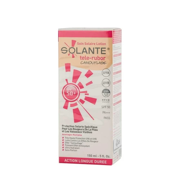Solante Telerubor Tinted Sun Care Lotion SPF50+ 150ml