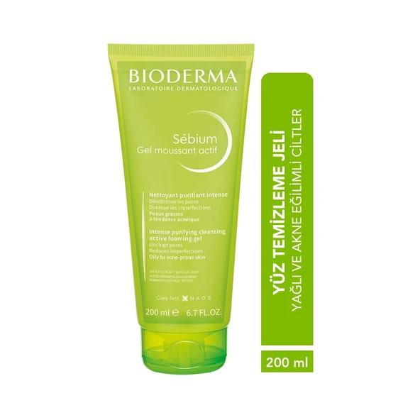 Bioderma Sebium Active Yoğun Arındırıcı Temizleme Jeli 200 ml - Resim 2