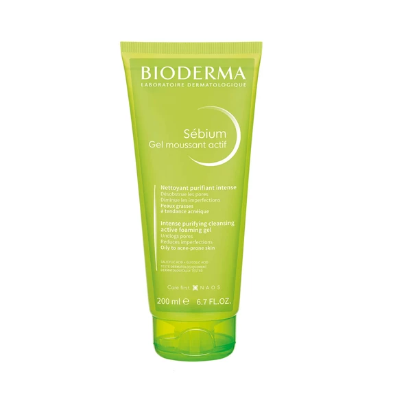 Bioderma Sebium Active Yoğun Arındırıcı Temizleme Jeli 200ml