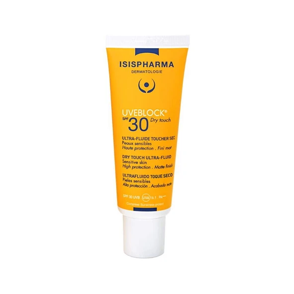 Isis Pharma Uveblock Dry Touch Güneş Koruyucu SPF30 40ml ürün görseli