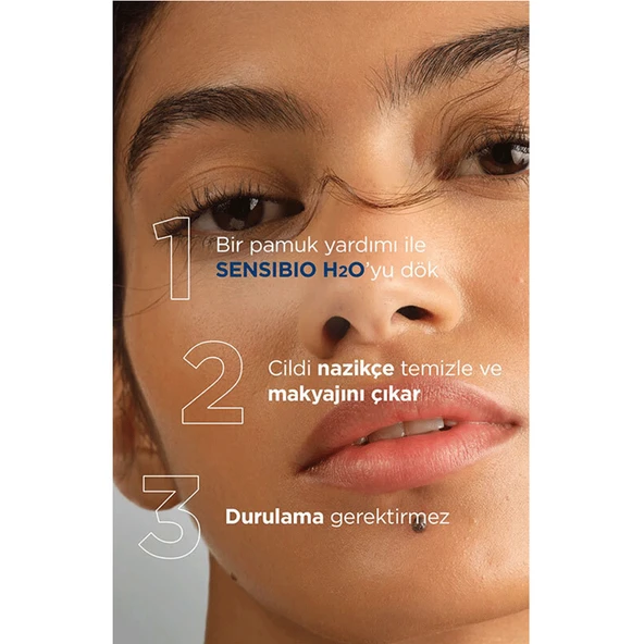 Bioderma Sensibio H2O Temizleme Suyu 500 ml İkiz Set - Resim 5
