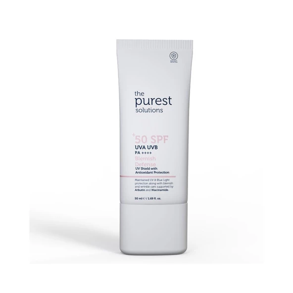 The Purest Solutions Blemish Defense SPF50+ 50ml