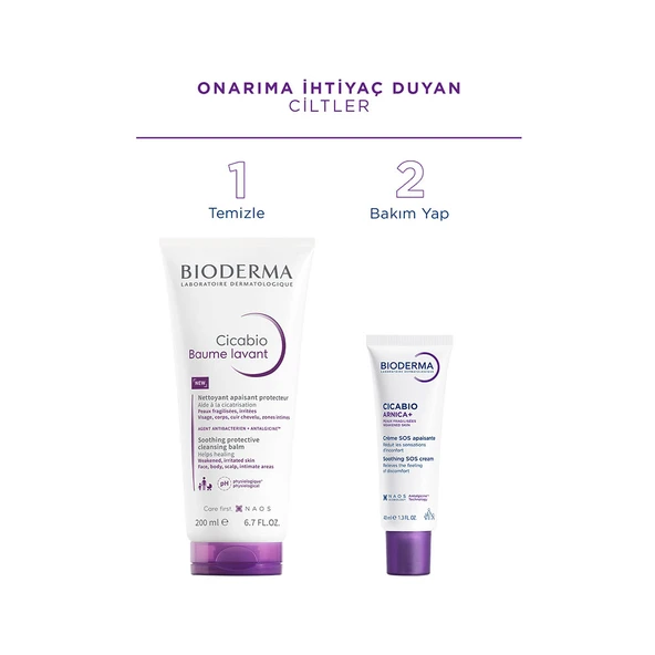 Bioderma Cicabio Arnica+ Onarıcı Bakım Kremi 40 ml - Resim 5