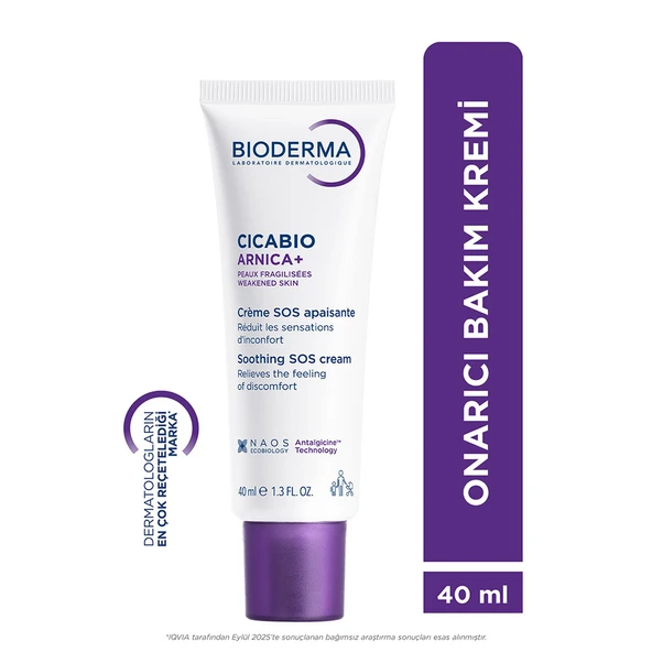 Bioderma Cicabio Arnica+ Onarıcı Bakım Kremi 40 ml - Resim 2