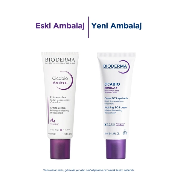 Bioderma Cicabio Arnica+ Onarıcı Bakım Kremi 40 ml - Resim 3