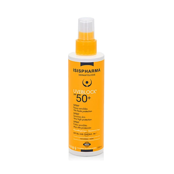 Isis Pharma Uveblock Spray Güneş Koruyucu SPF50+ 200ml