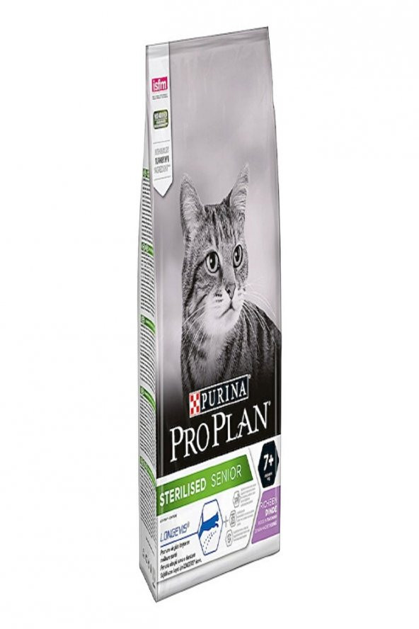 Pro Plan Sterilised Senior 7+ Hindili 3 kg Yaşlı Kedi Maması