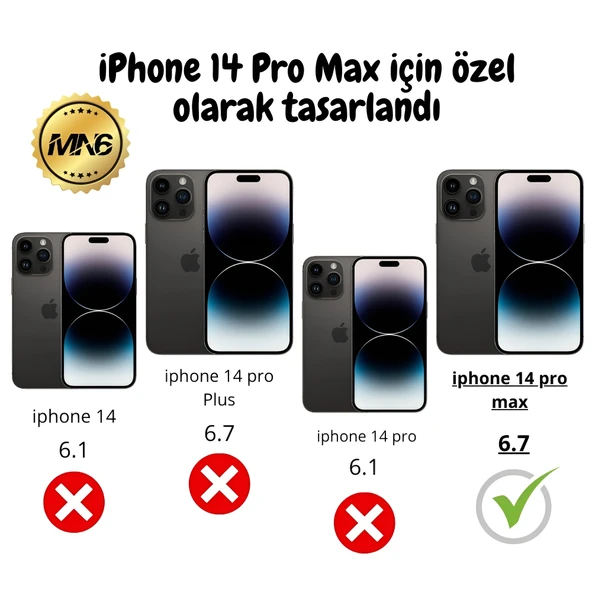 MN6 iphone 14 pro max ultra ince kılıf/metal Kamera Koruma Çerçeveli Kılıf/iphone 14 pro max magsafe kılıf - 3