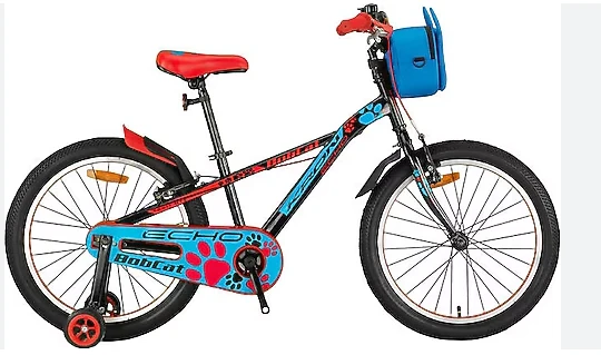 Kron BOBCAT - 16'' - Vitessiz - V.B. - Siyah-Mavi/Kırmızı