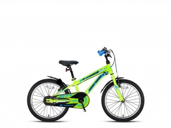 Geroni X-FORCE - 20" MTB - 10' - VİTESSİZ - V.B. - NEON SARI-MAVİ