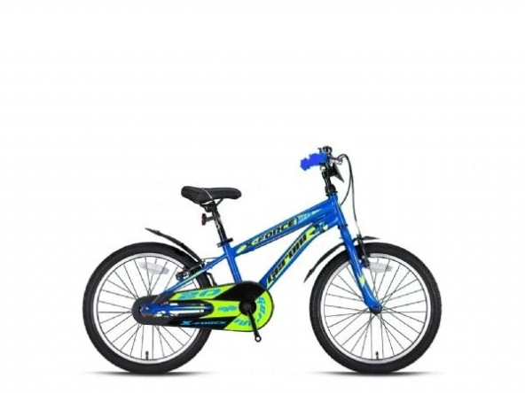 Geroni X-FORCE - 20"MTB - 10' - VİTESSİZ - V.B. - MAVİ-NEON SARI