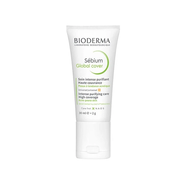Bioderma Sebium Global Cover Bakım Kremi 30 ml ürün görseli
