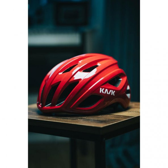 Kask Mojito3 Yol Bisikleti Kaskı Kırmızı Medium - 2