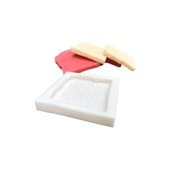 Ekmek 2D Mum Kalıbı ( Silikon ) 1 Adet - Resim 2