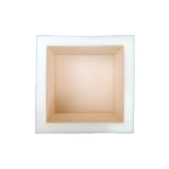 Küp 2D Mum Kalıbı 10x10x10 ( Silikon ) 1 Adet - Resim 3