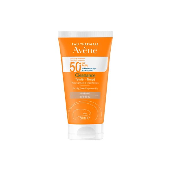 Avene Cleanance Yağlı Ciltler İçin Renkli Güneş Koruyucu SPF50+ 50ml