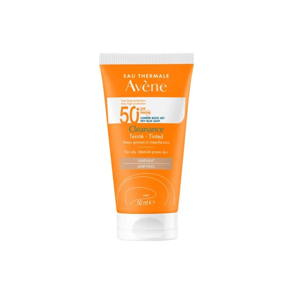 Avene Cleanance Yağlı Ciltler İçin Renkli Güneş Koruyucu SPF50+ 50ml ürün görseli