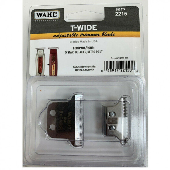 Wahl Detailer Double Wide Trimmer T-Blade Bıçak - 3