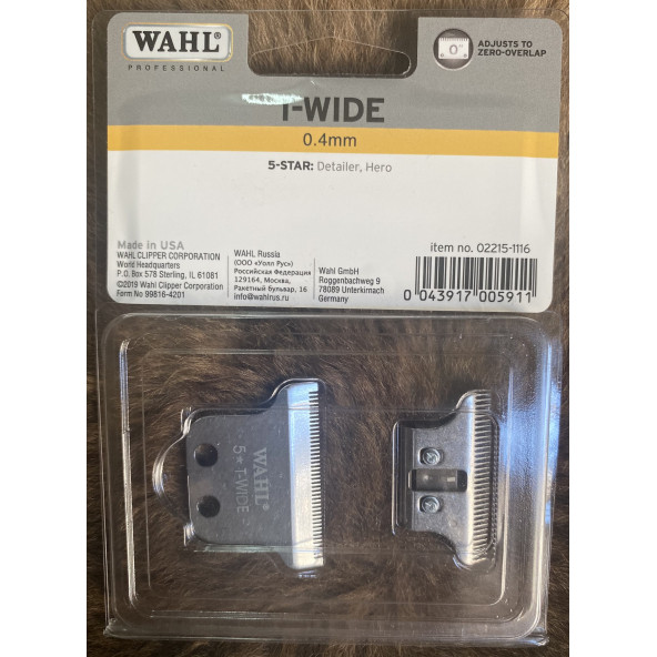 Wahl Detailer Double Wide Trimmer T-Blade Bıçak - 4