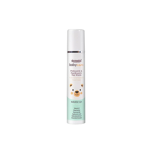 Dermoskin Babycare Prebiyotik&Postbiyotik Yüz Kremi 50ml