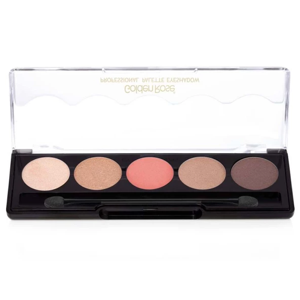 Golden Rose Professional Palette Eyeshadow 5x1.6g