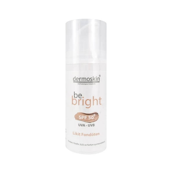 Dermoskin Be Bright SPF50+ Likit Fondöten Light 33ml