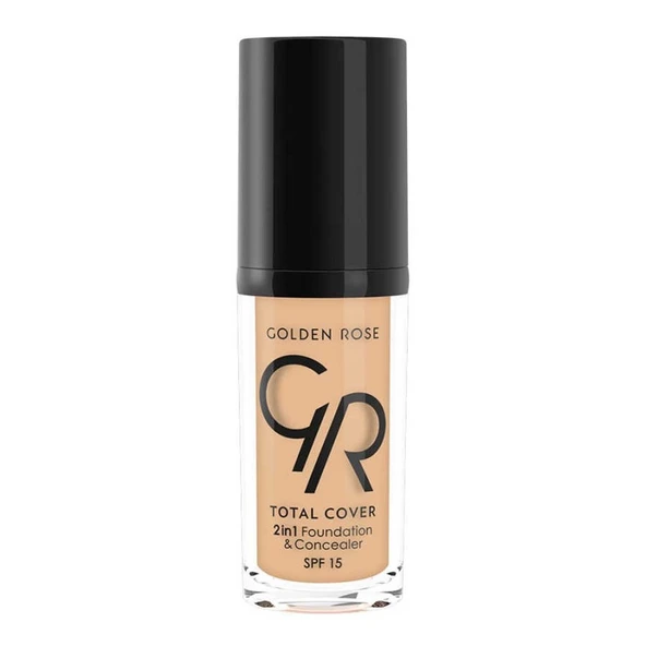 Golden Rose Total Cover 11 Nude 2 in 1 Foundation 30ml ürün görseli