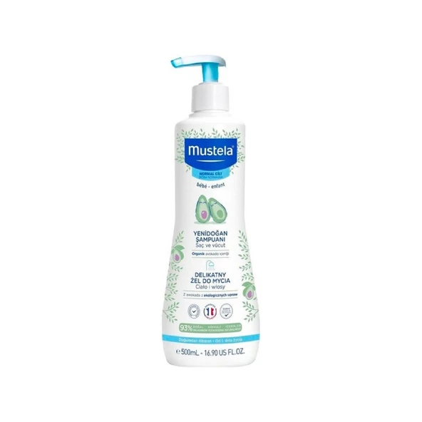 Mustela Gentle Cleansing Yenidoğan Şampuanı 500ml