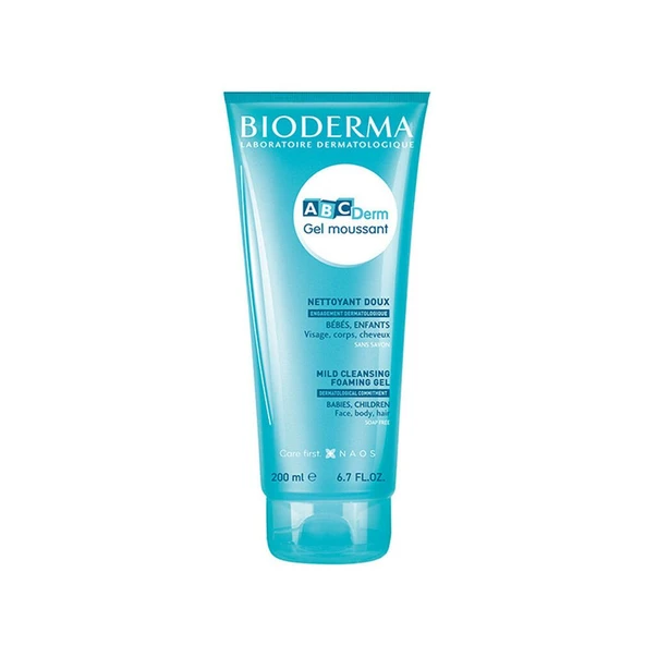 Bioderma ABCDerm Foaming Cleanser Temizleme Jeli 200 ml ürün görseli 1