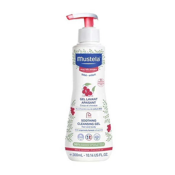 Mustela Çok Hassas Ciltler İçin Jel Şampuan 300ml