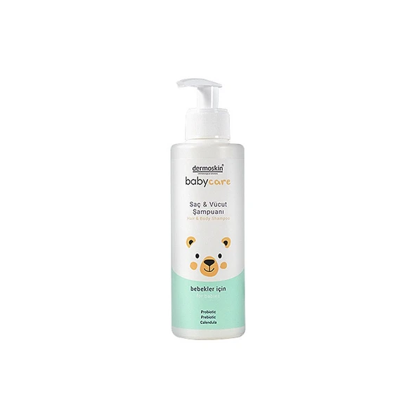 Dermoskin Babycare Saç ve Vücut Şampuanı 230ml
