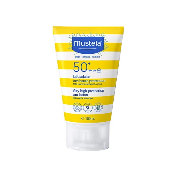 Mustela Çok Yüksek Koruma Faktörlü Güneş Losyonu SPF50+ 100ml