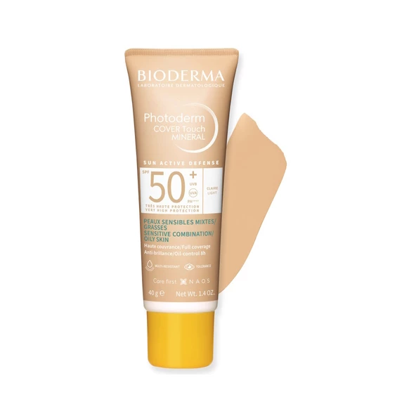 Bioderma Photoderm Cover Kapatıcı Güneş Koruyucu Krem Light SPF50+ 40g