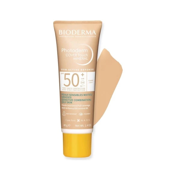 Bioderma Photoderm Cover Kapatıcı Güneş Koruyucu Krem Light SPF50+ 40 gr ürün görseli
