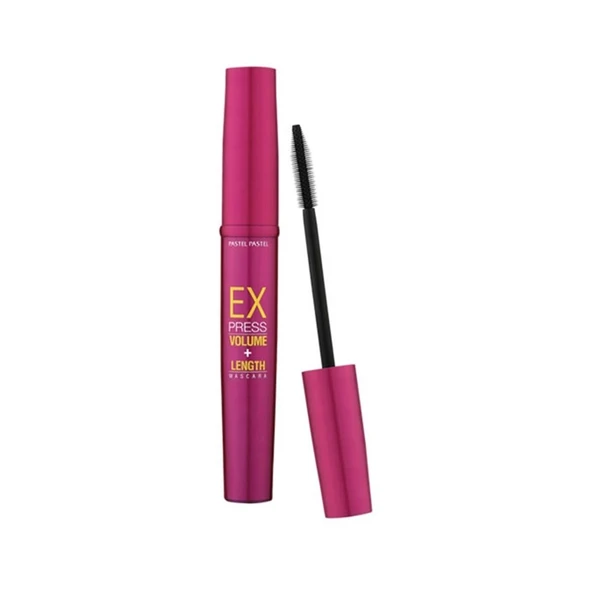 Pastel Express Volume Lenght Mascara Black 10ml ürün görseli